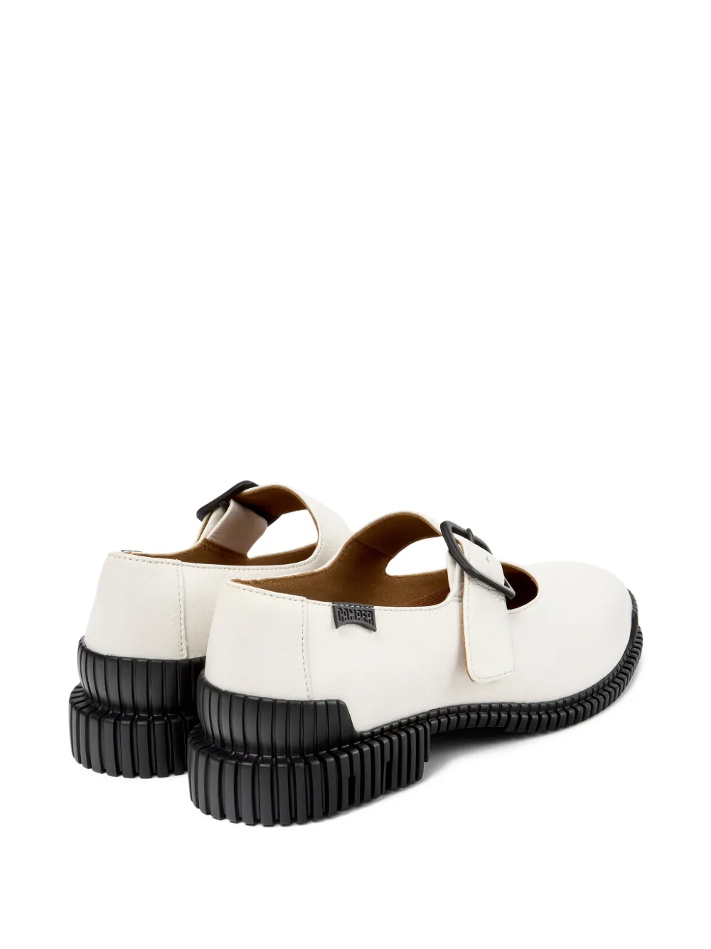 Camper Pix buckled ballet flats Wit