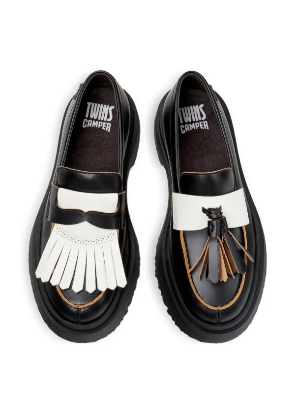 CAMPER Twins ローファー Camper Walden Twins ローファー | ブラック | FARFETCH JP