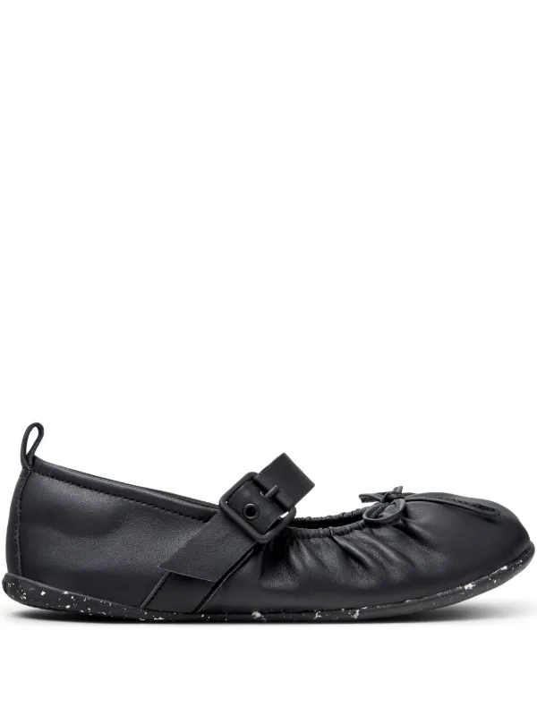Camper Wabi バックル フラットシューズ | ブラック | FARFETCH JP