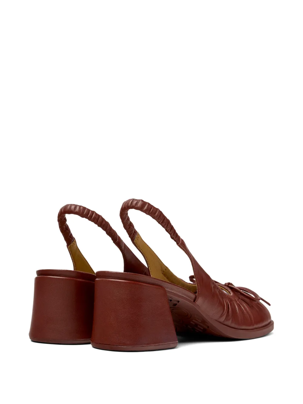 Camper Kora pumps met strikdetail Rood