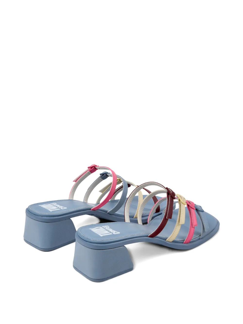 Camper Kora sandalen met bandjes Blauw