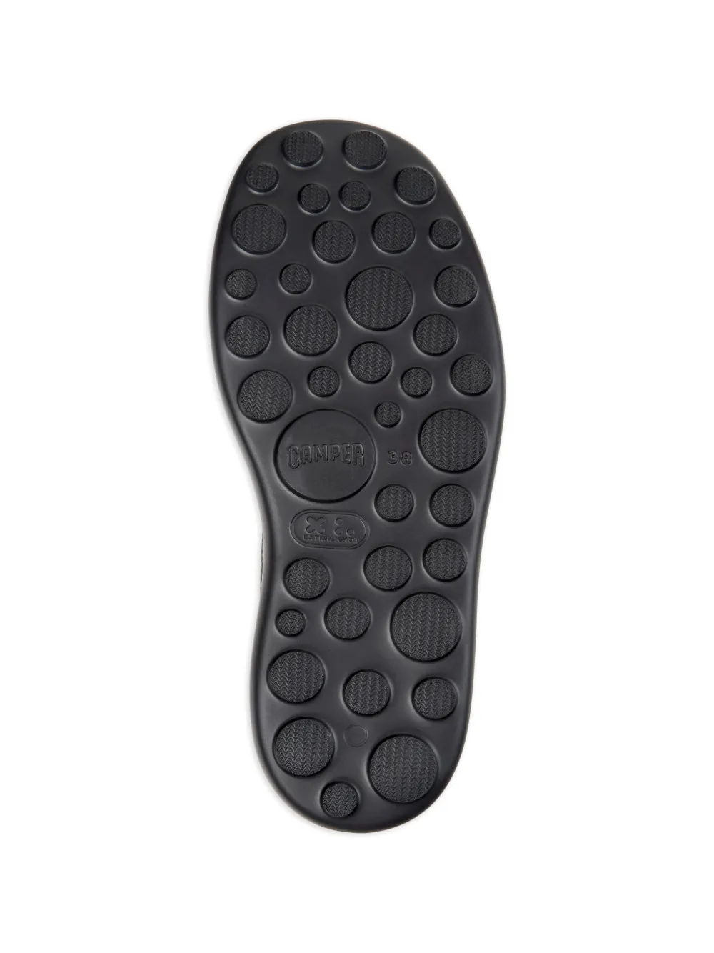 Camper Pelotas Flota Up leren sandalen Zwart