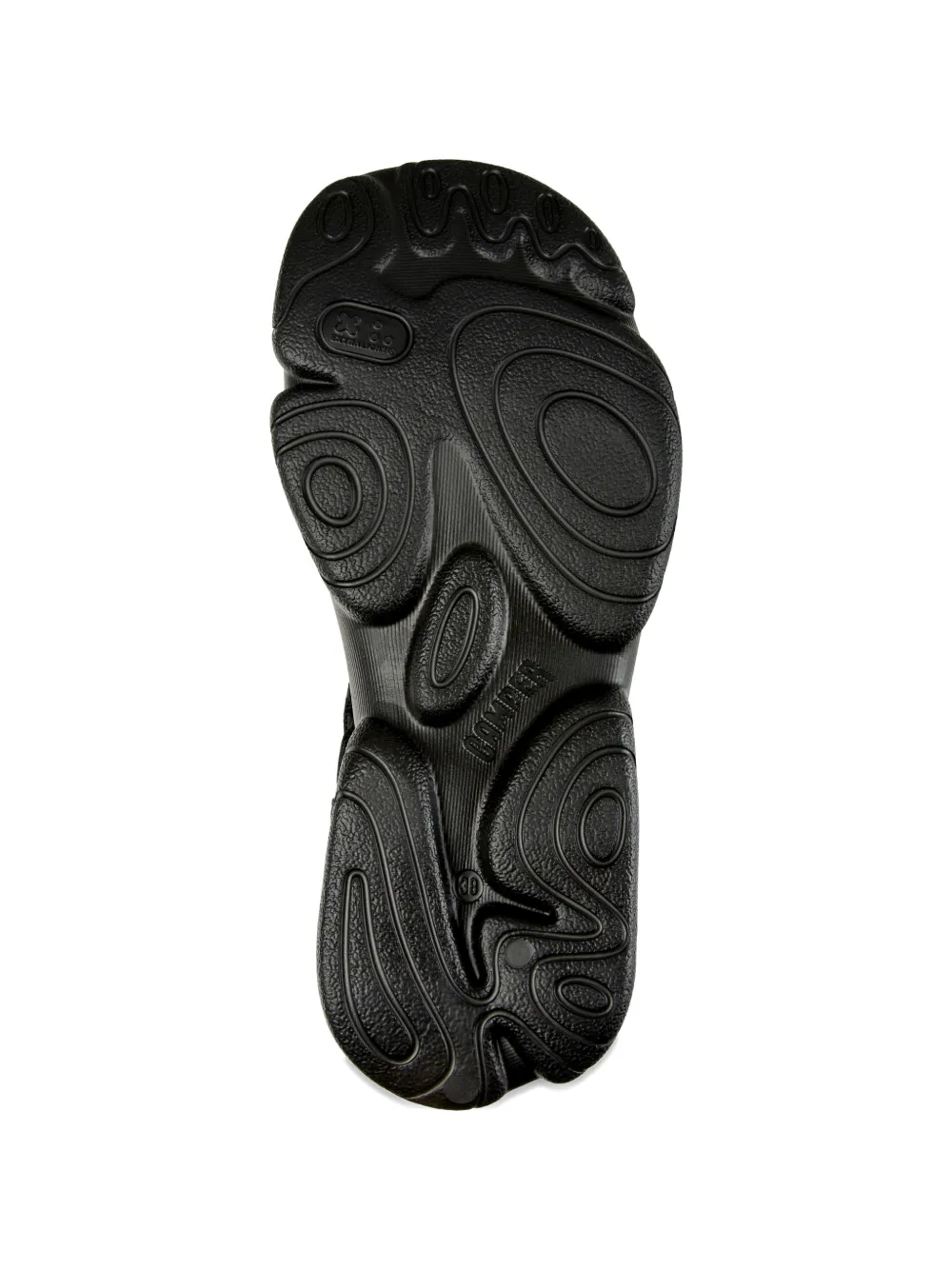 Camper Karst sandalen met bandje Zwart