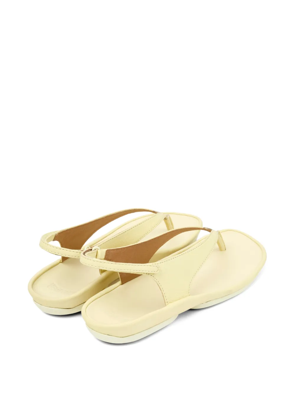 Camper Right Isla leren sandalen Beige