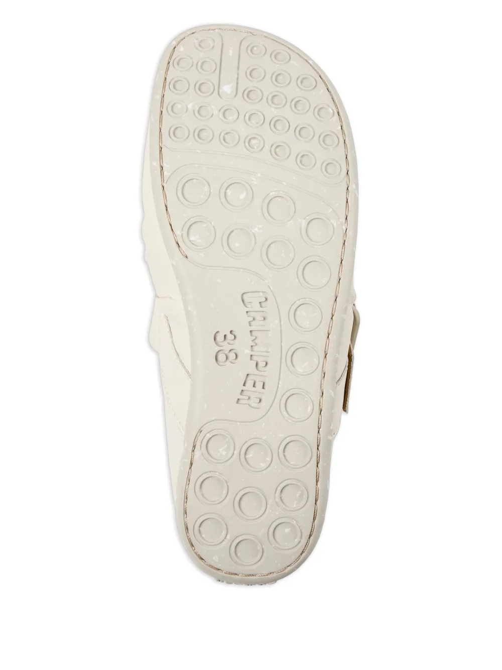 Camper Wabi ballerina's met gesp Wit