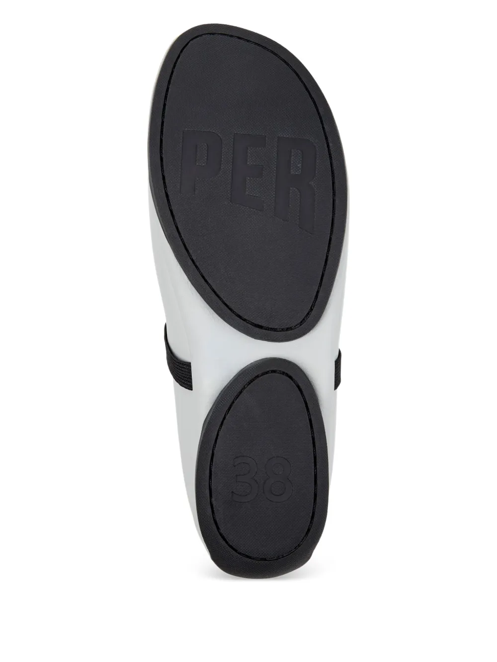 Camper Right Nina elastische ballerina's Grijs