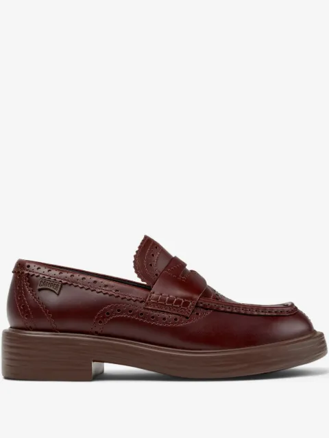 Camper Twins dean smooth penny loafers