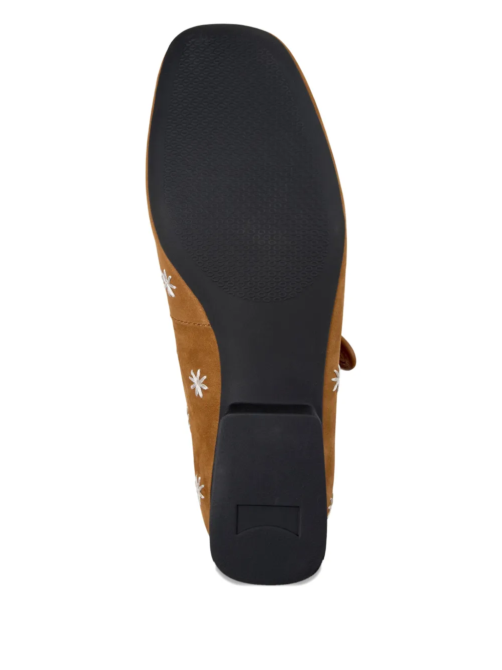 Camper Casi Myra floral-detail ballet flats Bruin