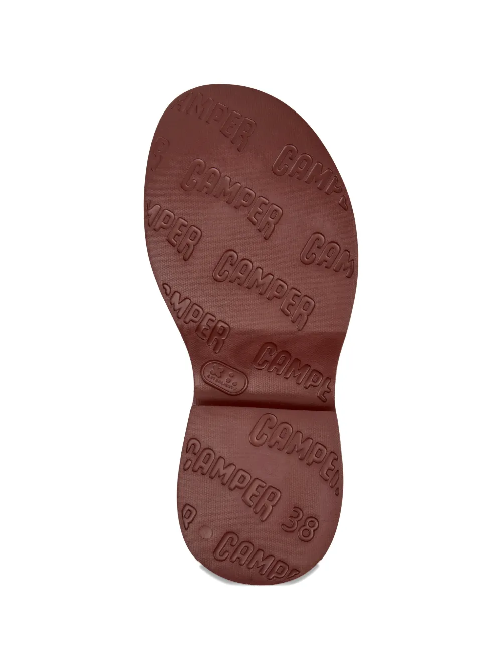 Camper Tasha leren sandalen Rood