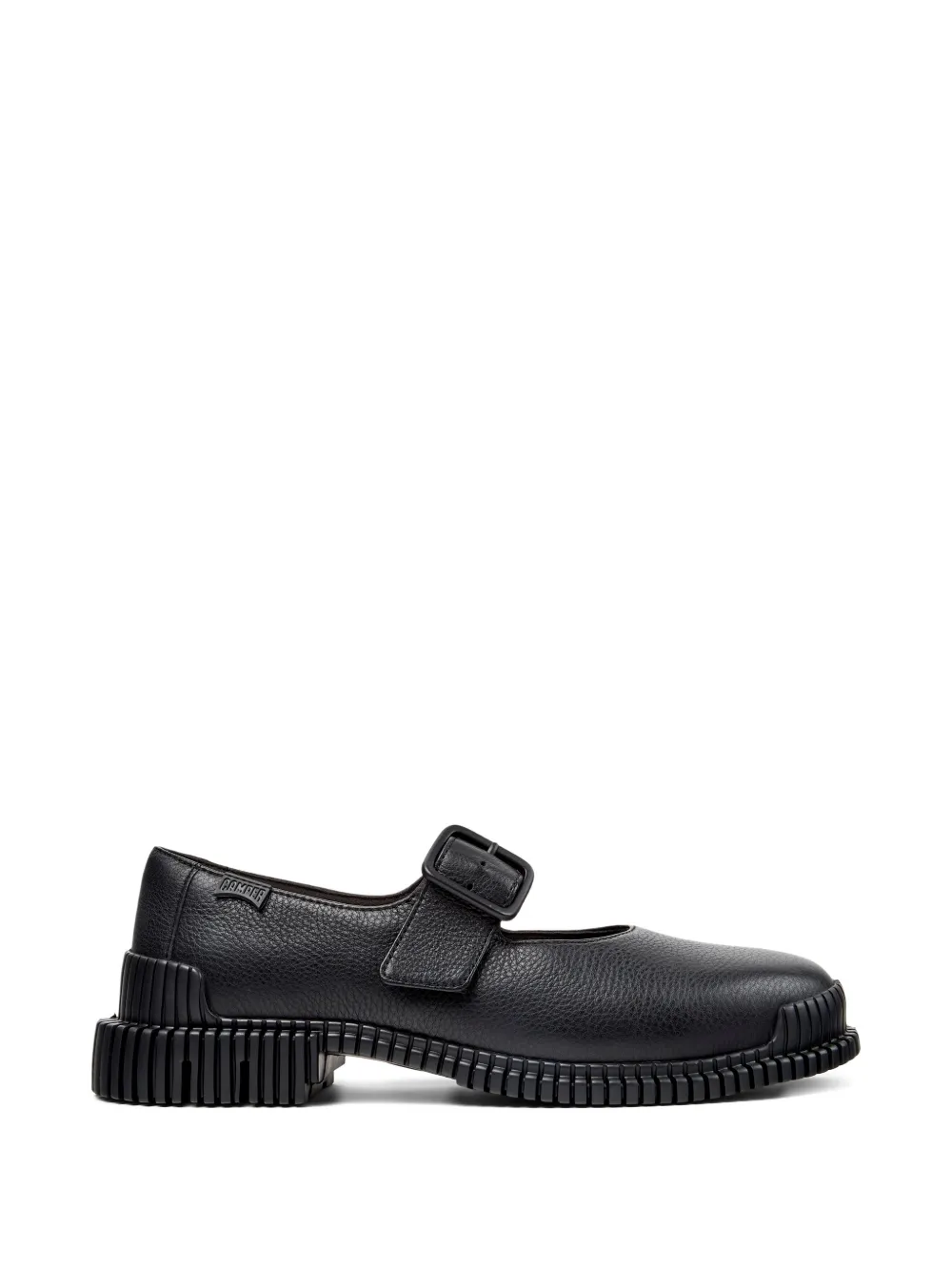 Camper Pix buckle-strap loafers Zwart