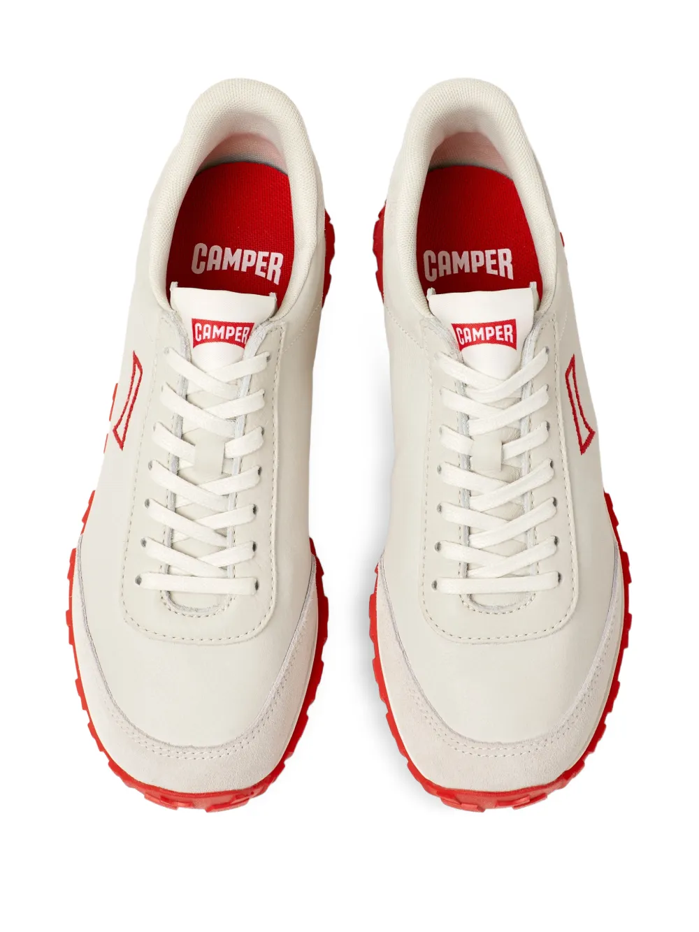 Camper Drift Walk sneakers met borduurwerk Beige