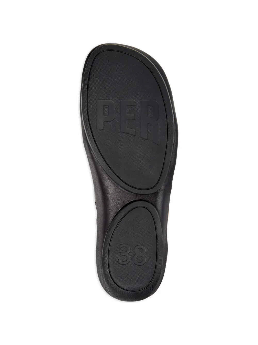 Camper Right Isla sandalen met gekruiste bandjes Zwart