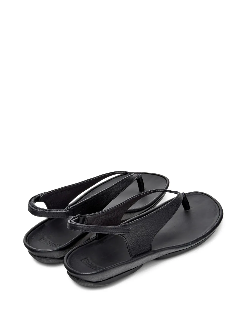 Camper Right Isla slingback sandalen Zwart