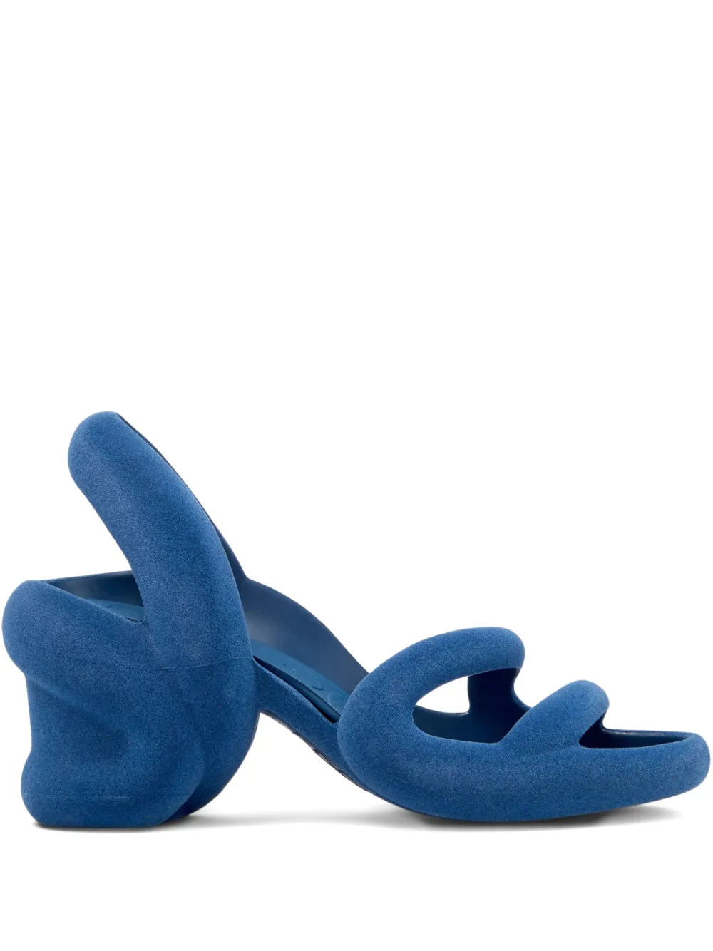 Camper Sandali Kobarah a punta aperta - Blu