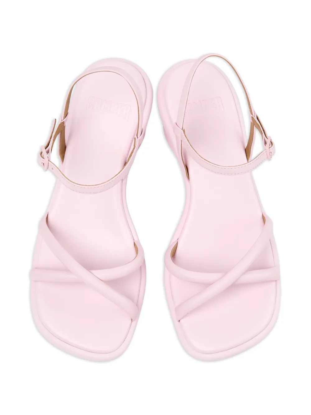 Camper Louise sandalen met gekruiste bandjes Roze