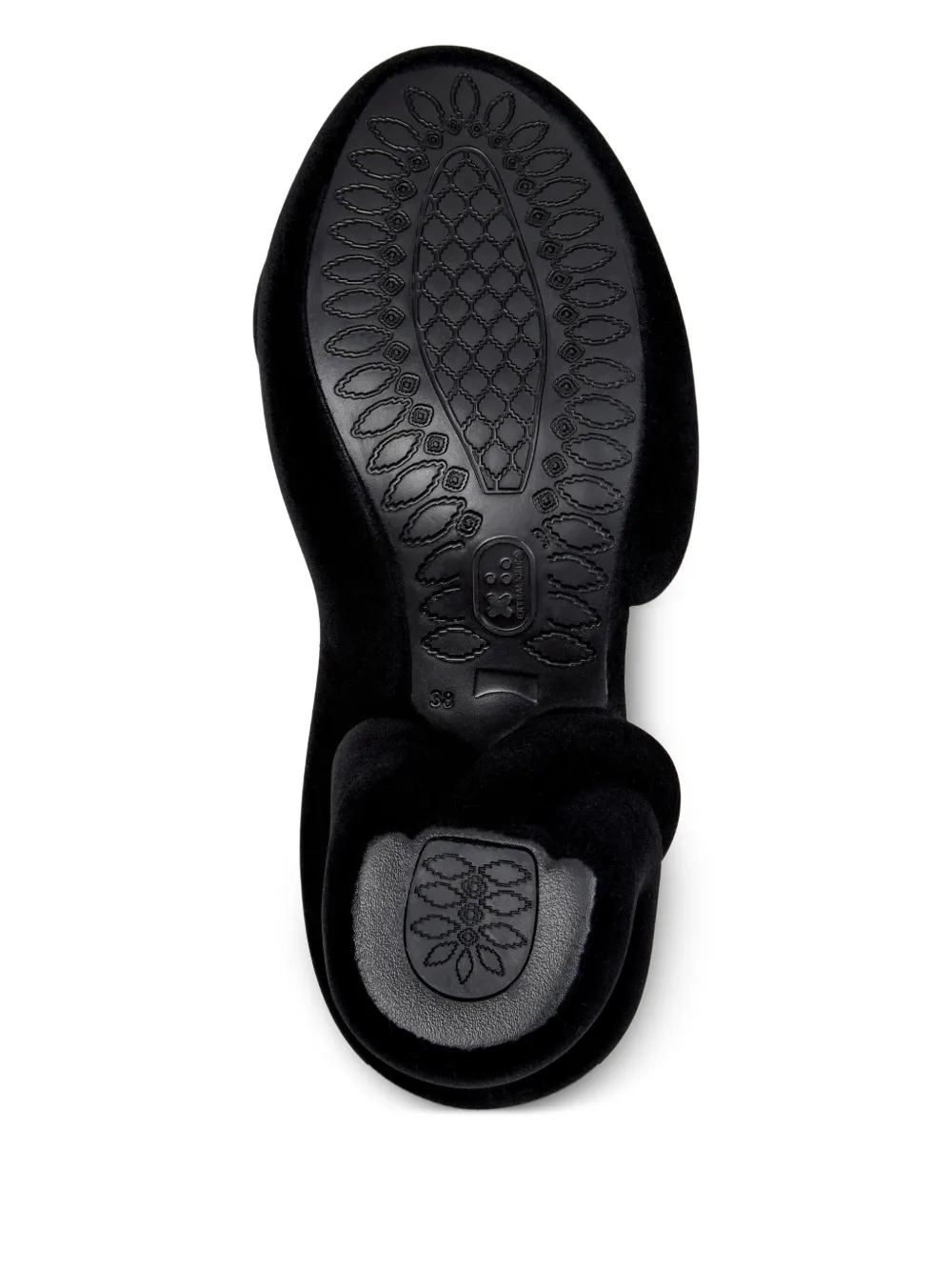 Camper Kobarah slingback sandalen met hak Zwart