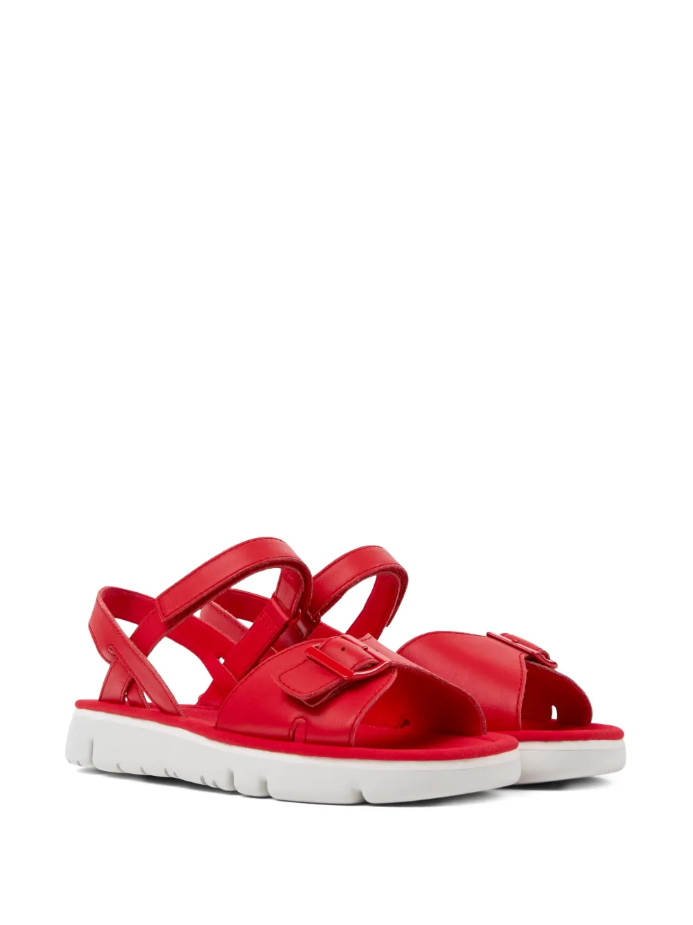 Camper Oruga sandalen met gesp Rood