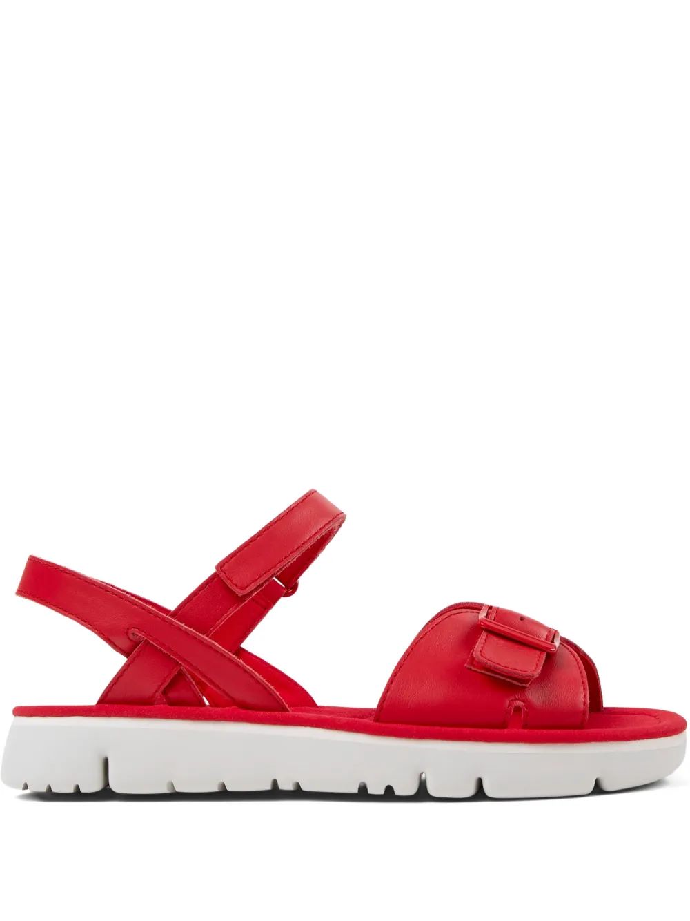 Camper Oruga sandalen met gesp Rood