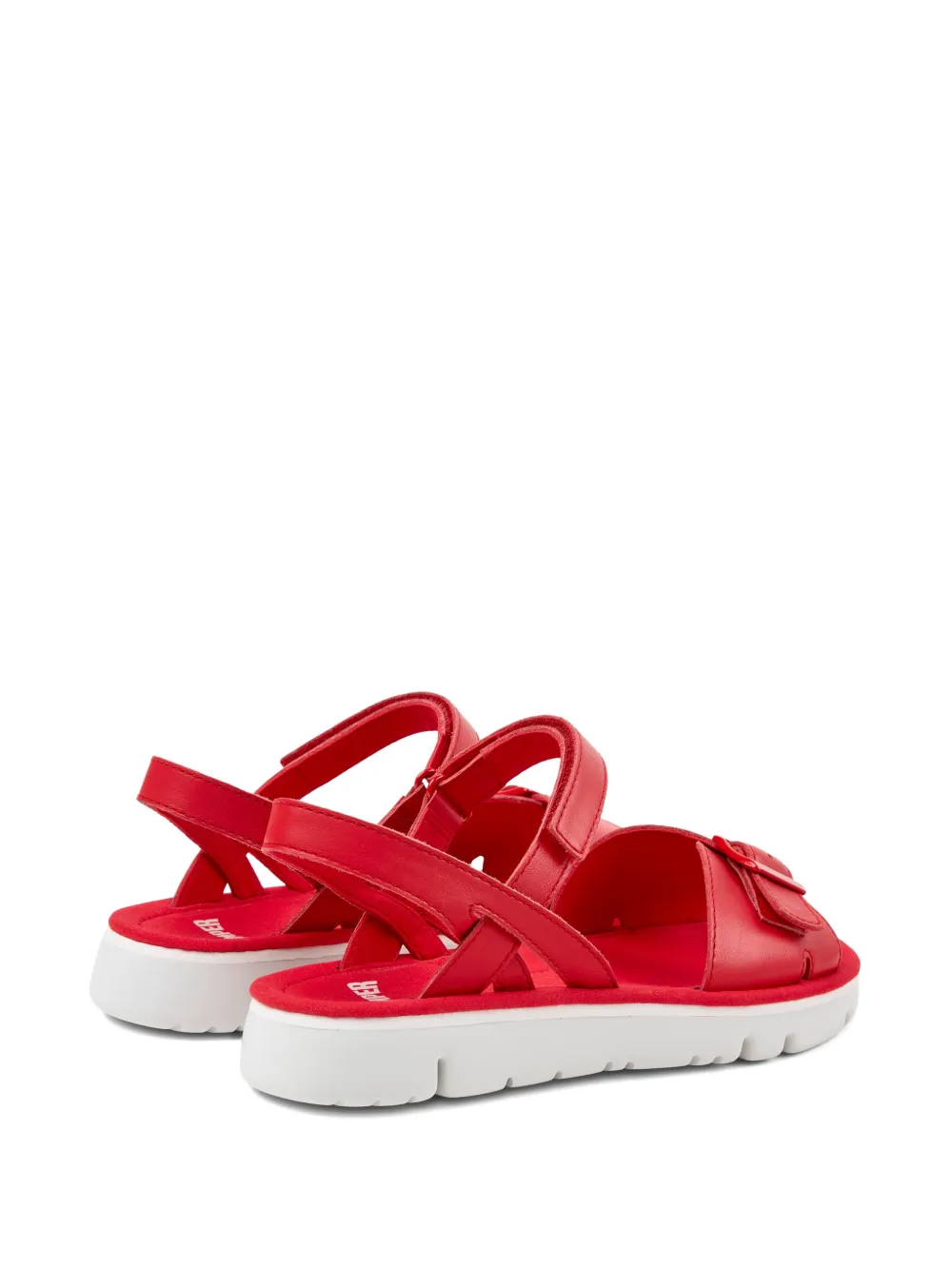 Camper Oruga sandalen met gesp Rood
