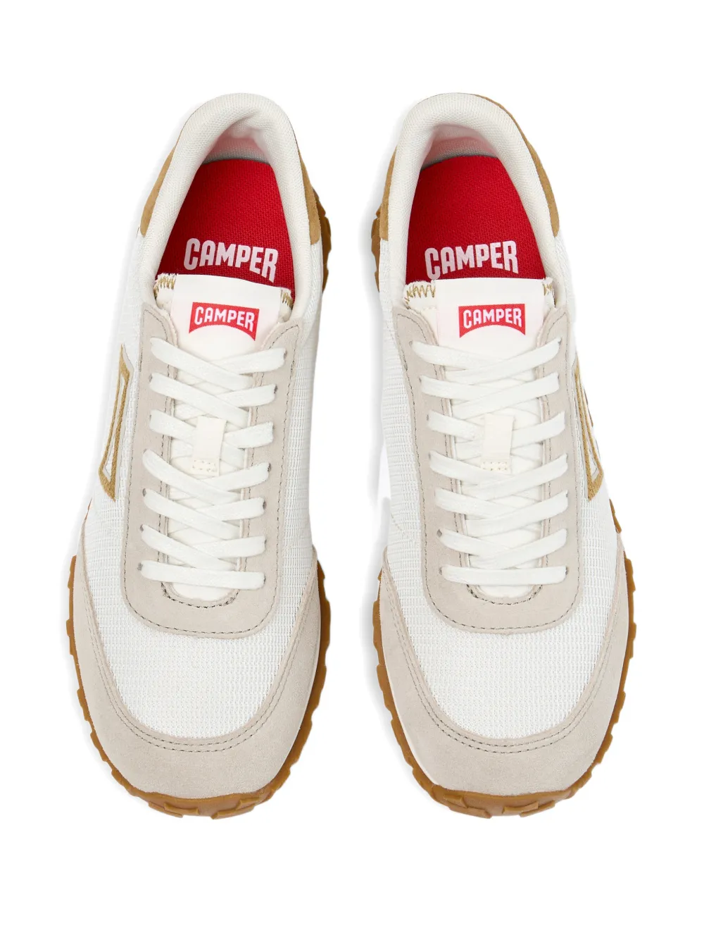 Camper Sneakers met logo Wit