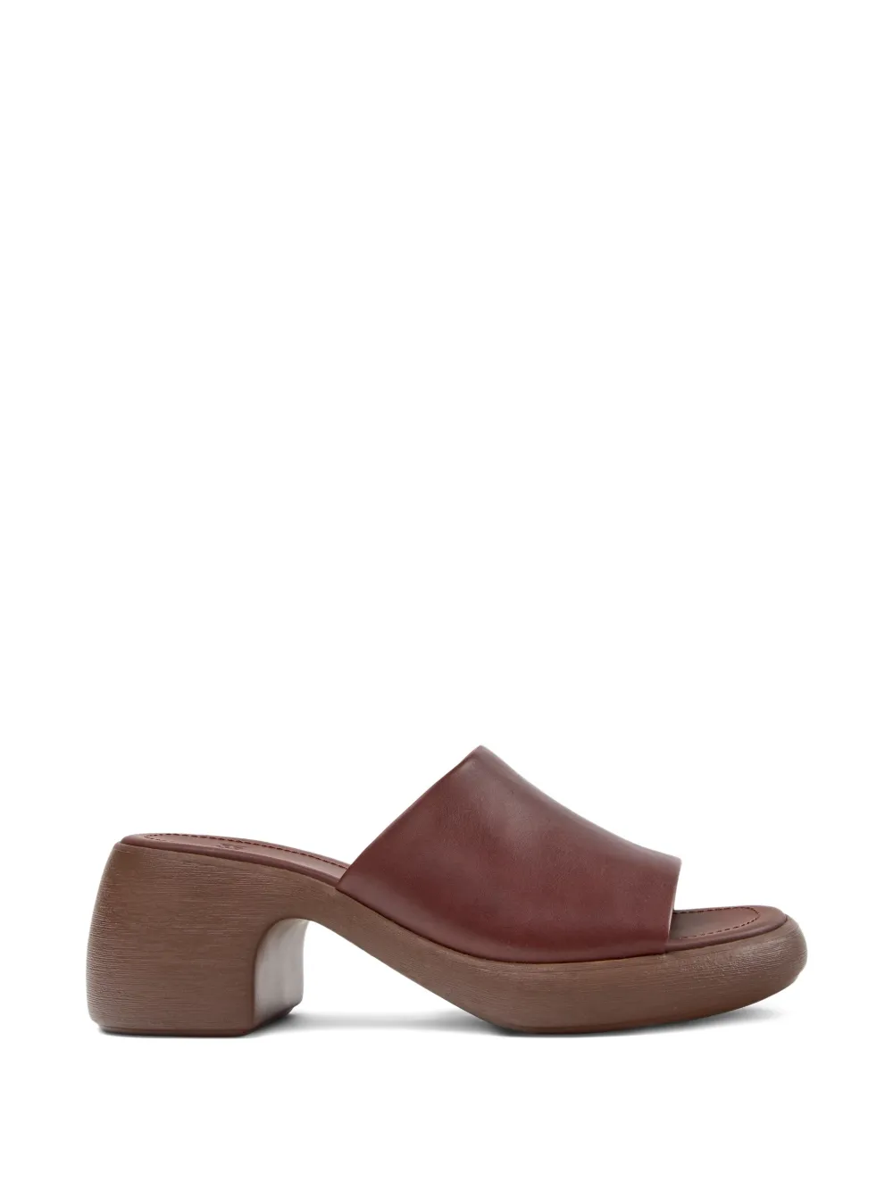 Camper Thelma leren sandalen Bruin