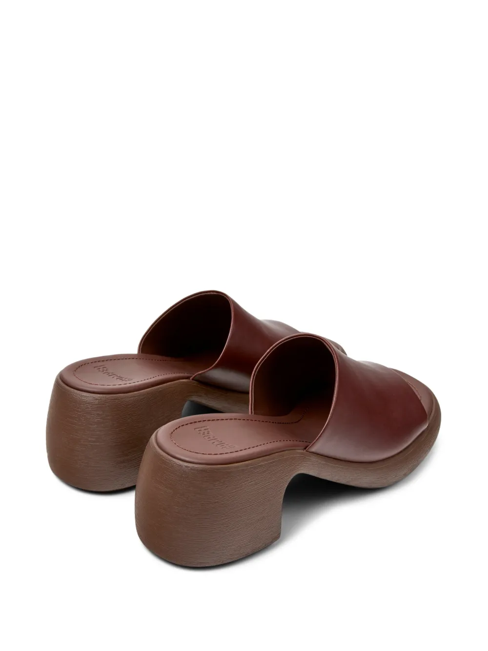 Camper Thelma leren sandalen Bruin