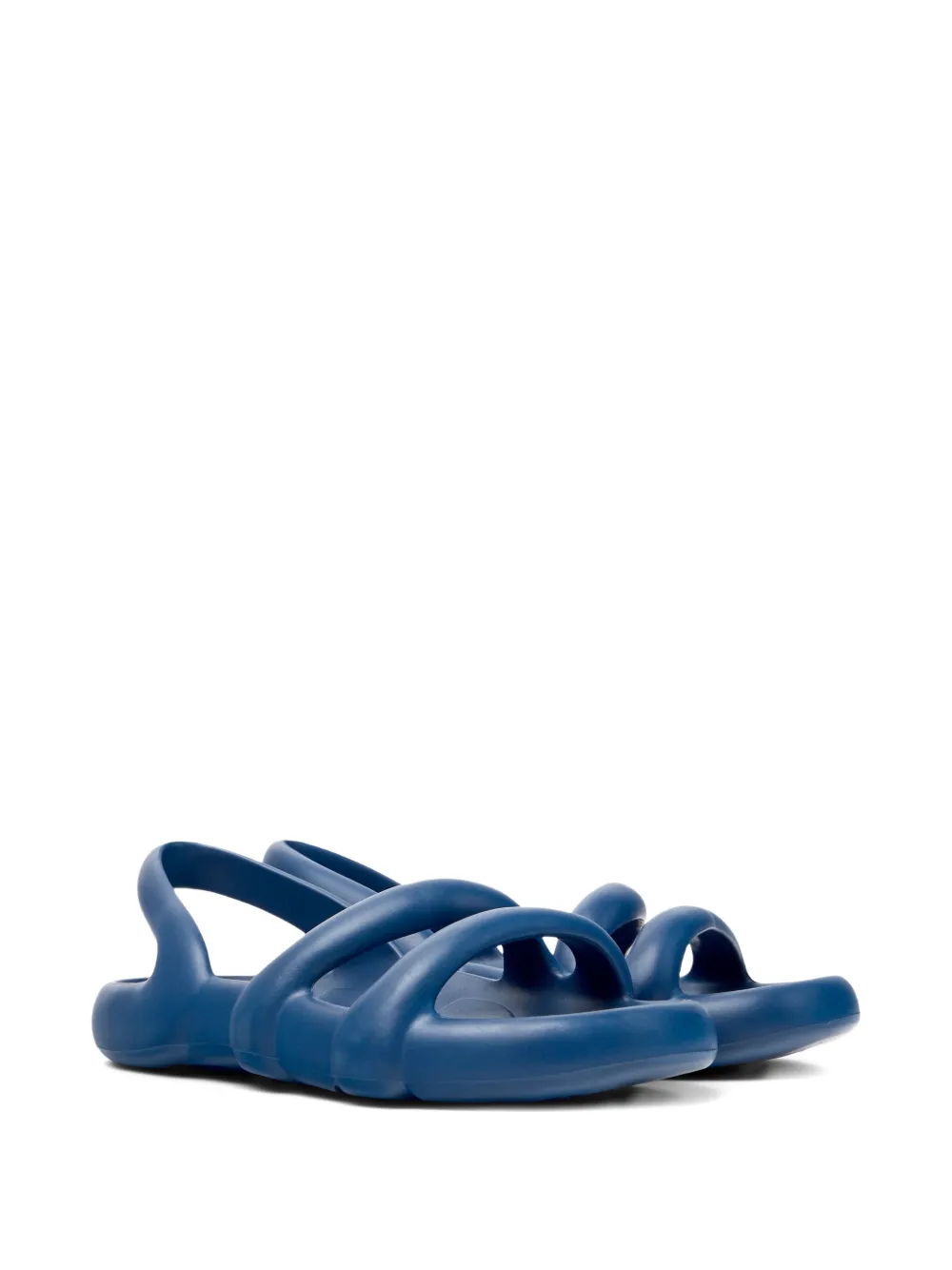 Camper Kobarah platte sandalen met open teen Blauw