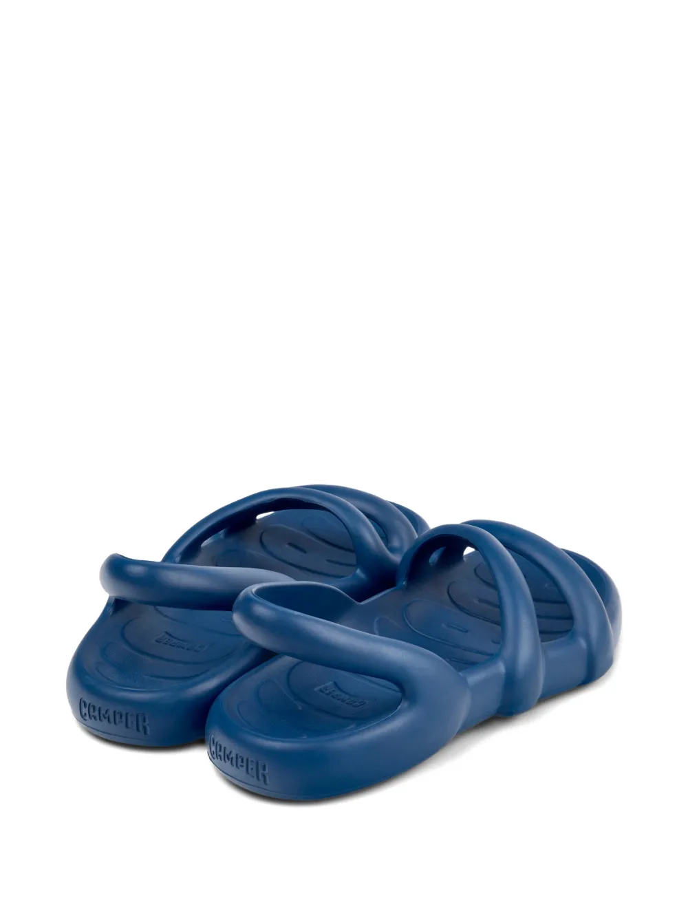 Camper Kobarah platte sandalen met open teen Blauw