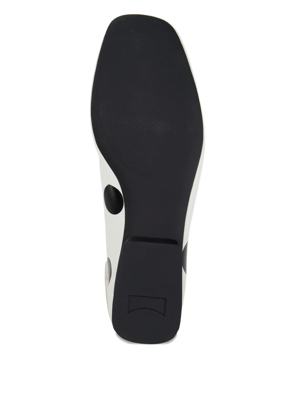 Camper Casi Myra ballerina's met stippen Wit