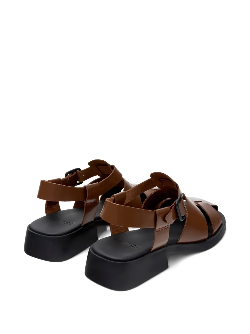 Camper Dana sandalen met gesp Bruin