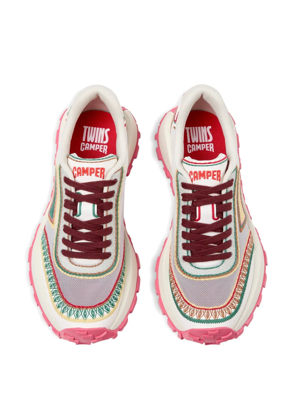 Camper Trail Twins Drift sneakers Wit