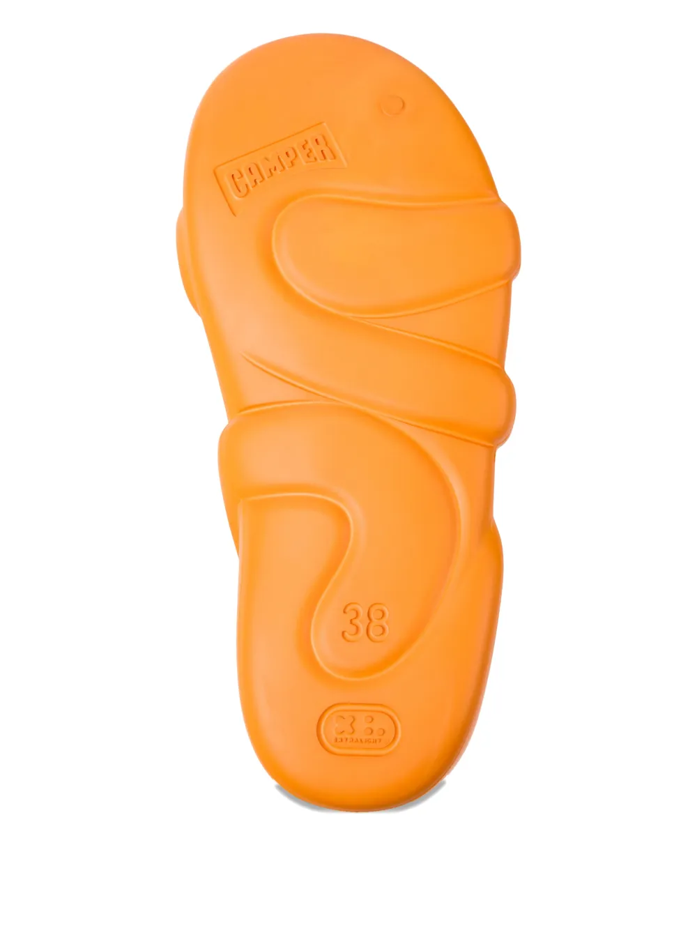 Camper Kobarah sandalen met bandje Oranje