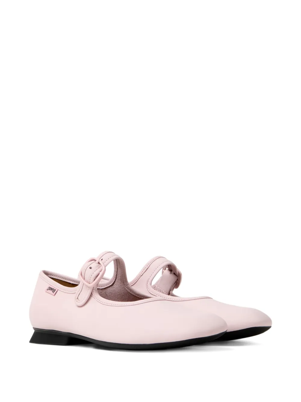 Camper Casi Myra ballerina's met gesp Roze