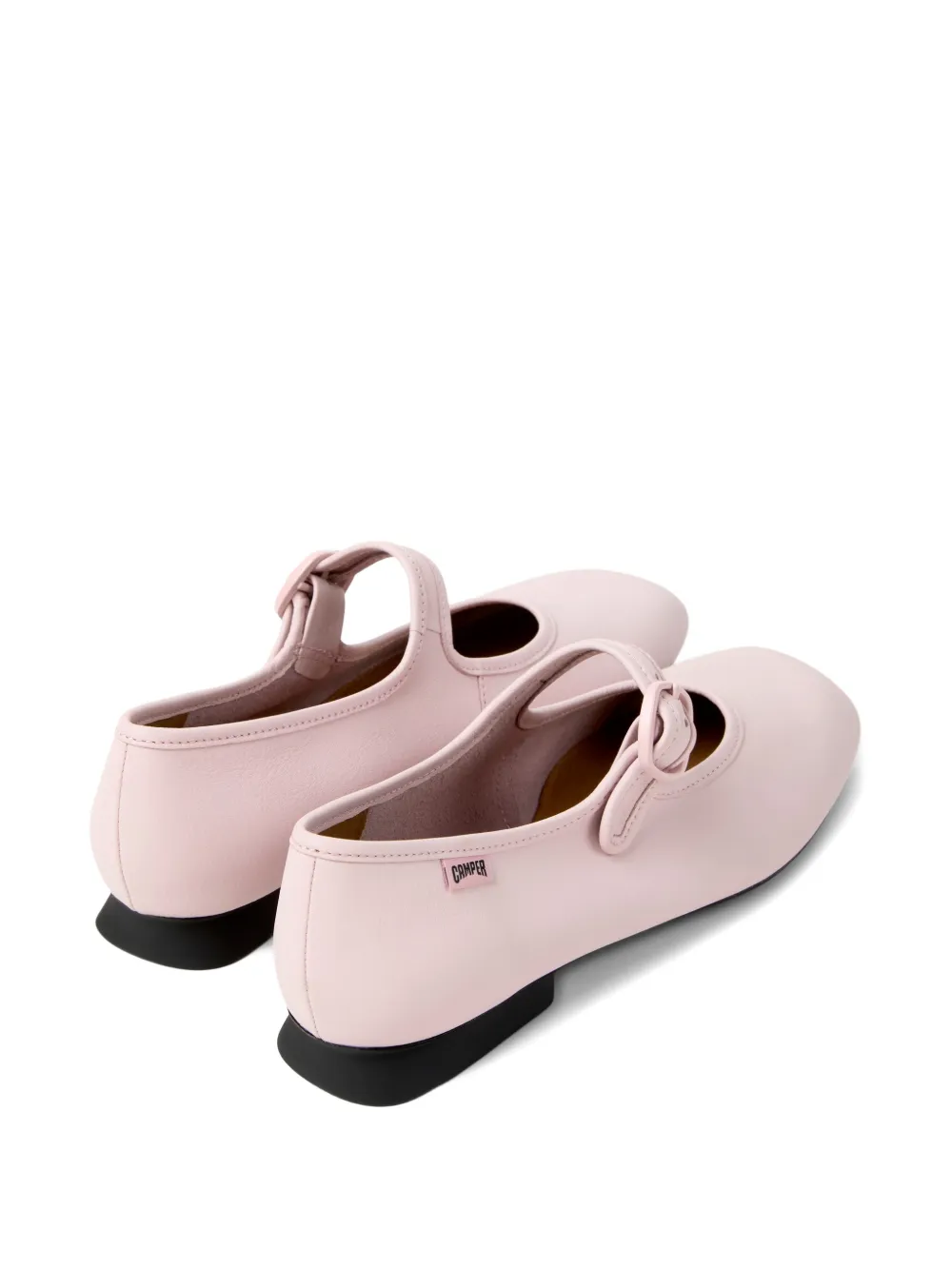 Camper Casi Myra ballerina's met gesp Roze