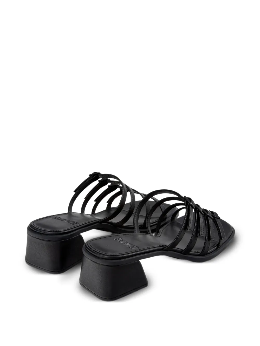 Camper Kora sandalen met bandjes Zwart