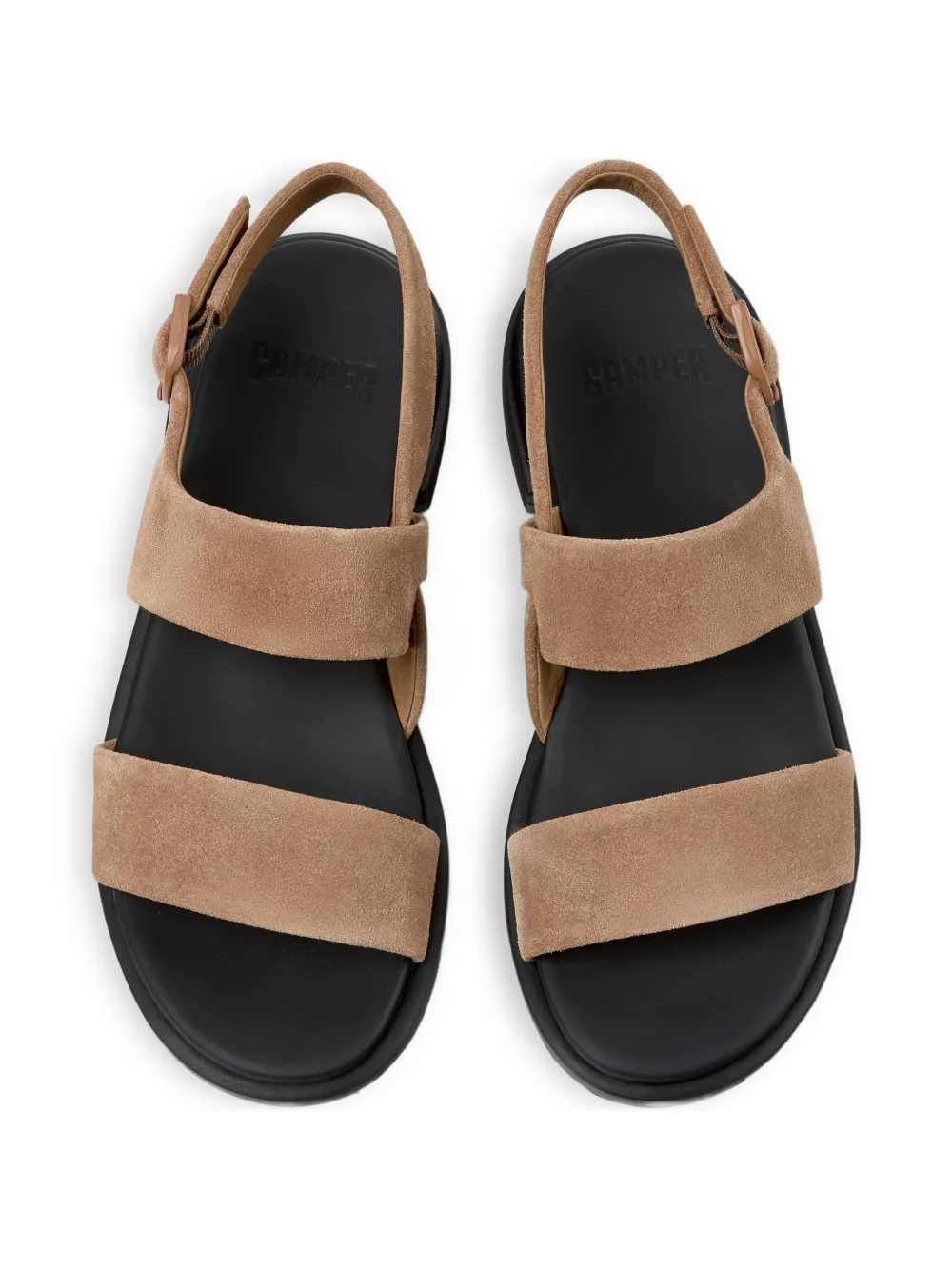 Camper Edy sandalen met bandje Beige