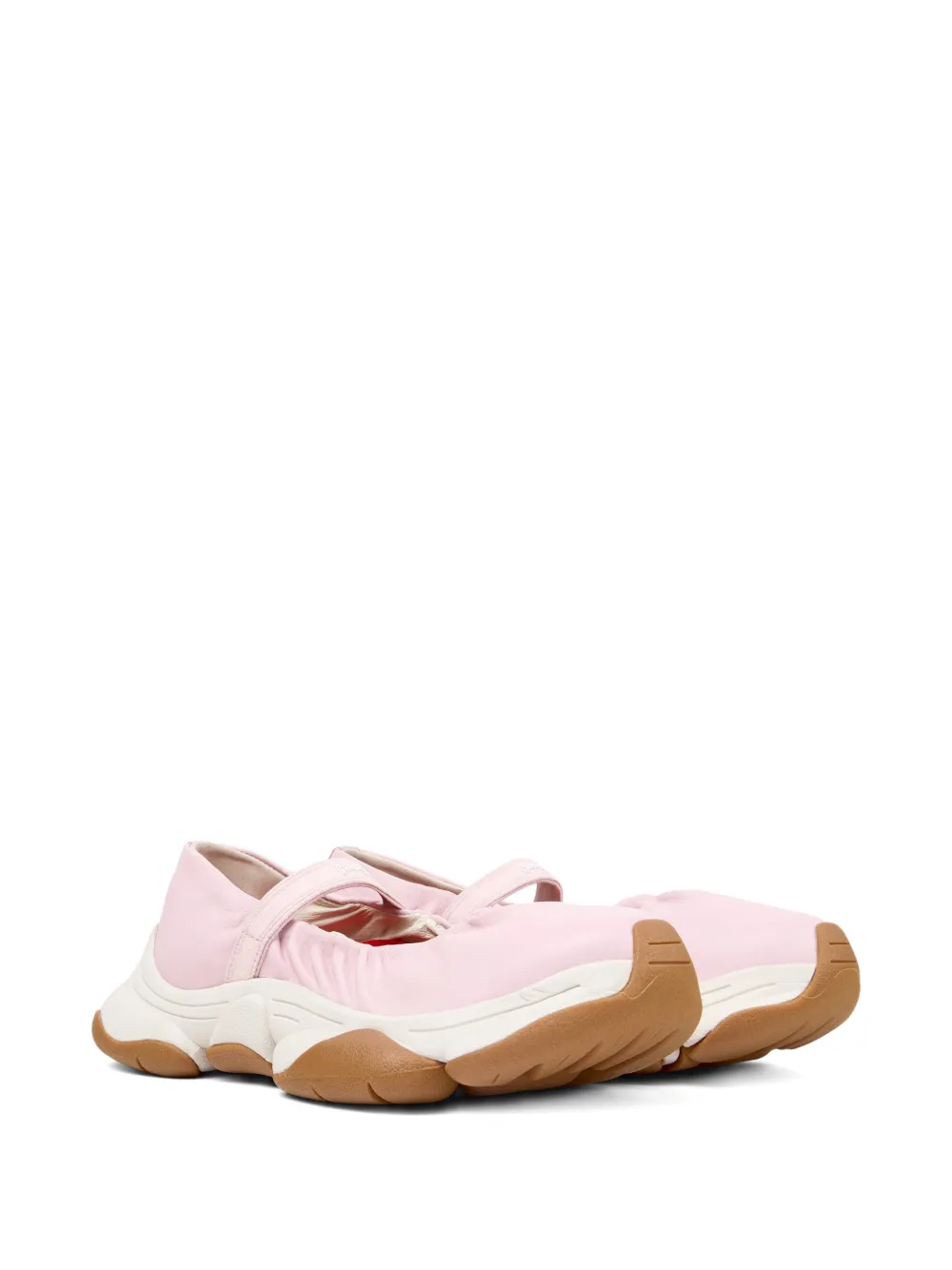 Camper Karst 2 strap-detail sneakers Roze