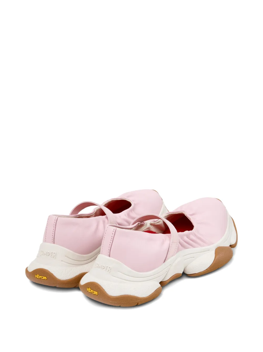 Camper Karst 2 strap-detail sneakers Roze