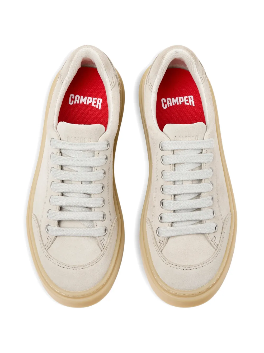 Camper Runner Twentyfive suede sneakers Beige