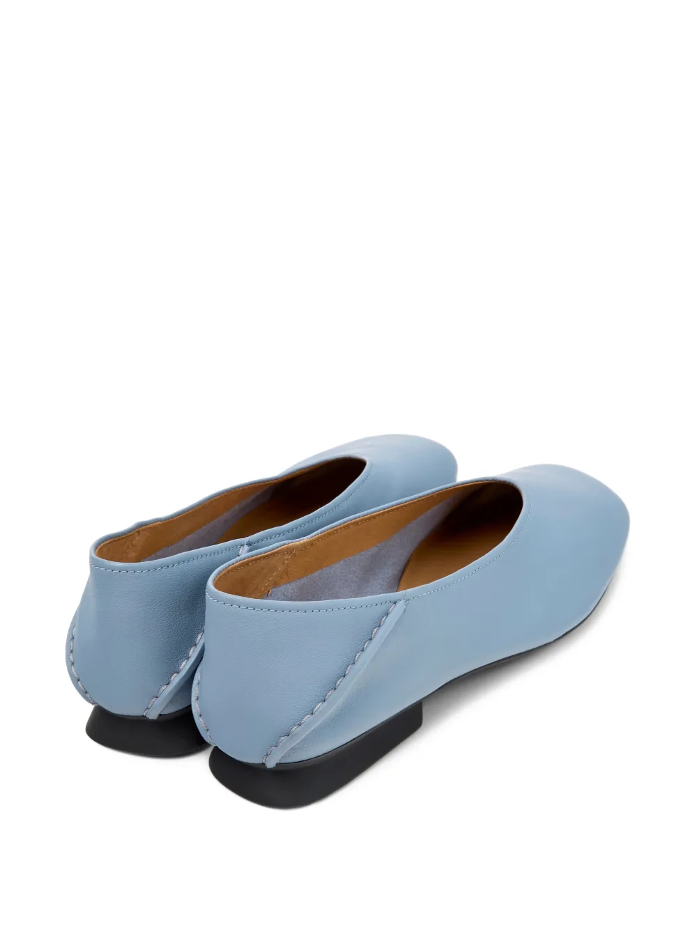 Camper Casi Myra leren ballerina's Blauw