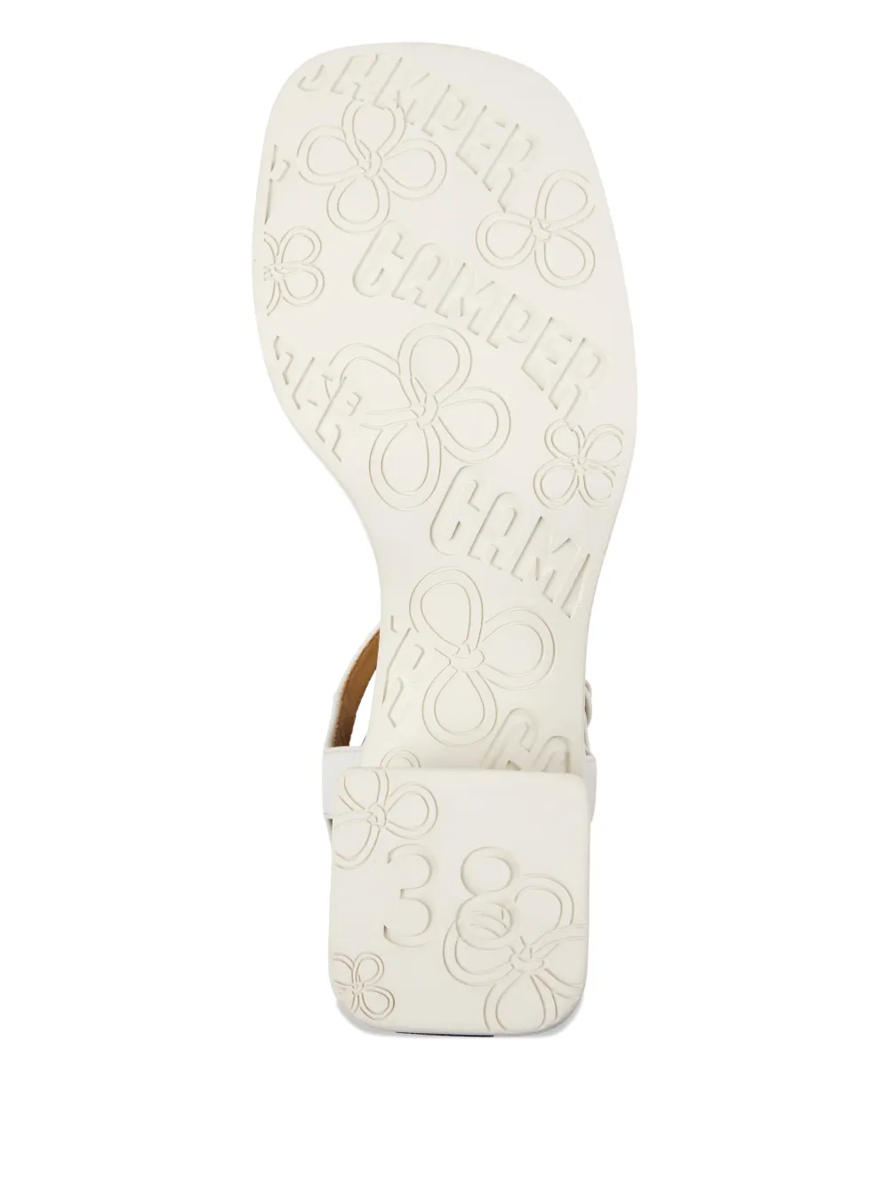 Camper Kora sandalen met blokhak Wit