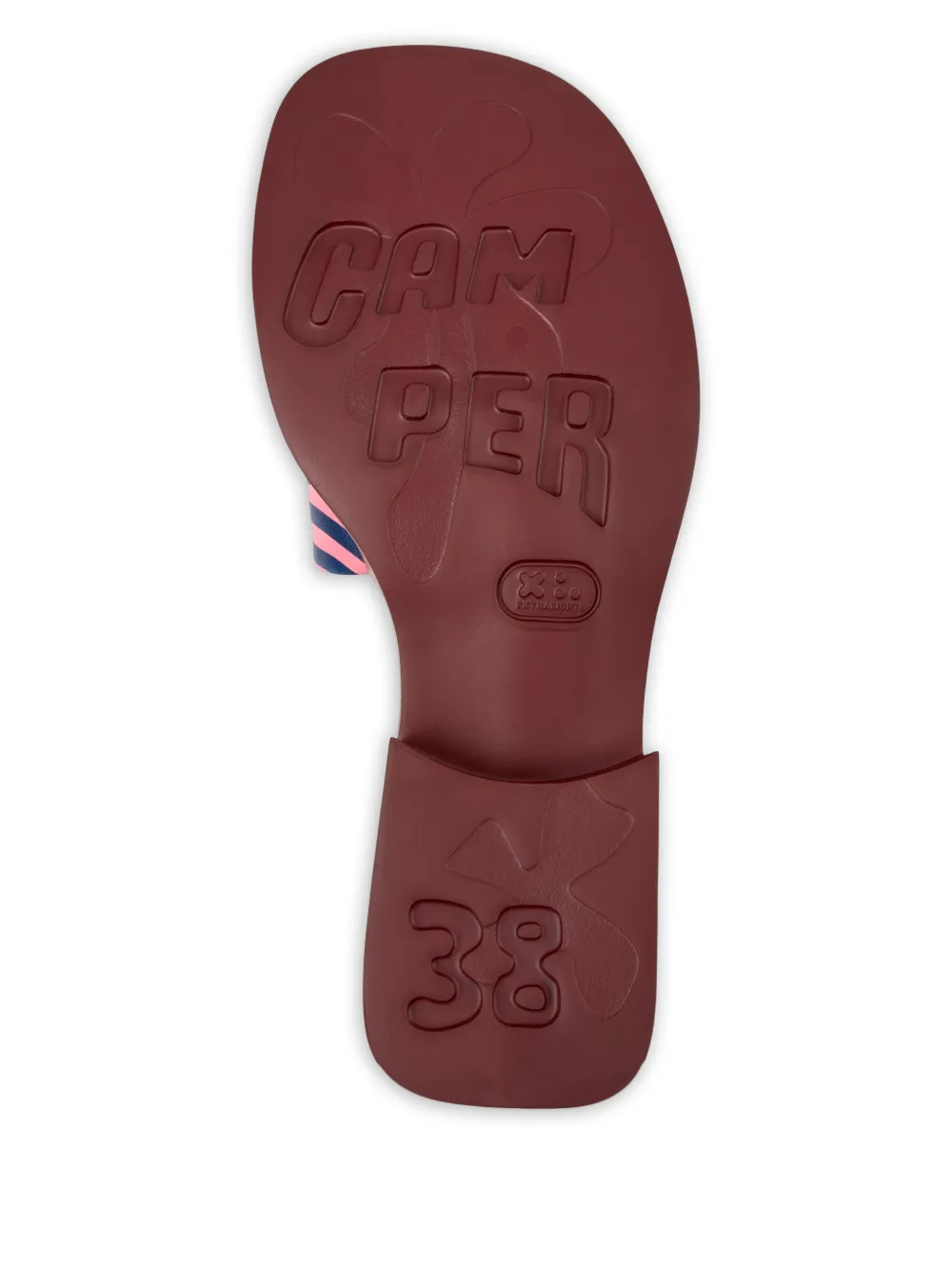 Camper Dana sandalen met zebraprint Roze