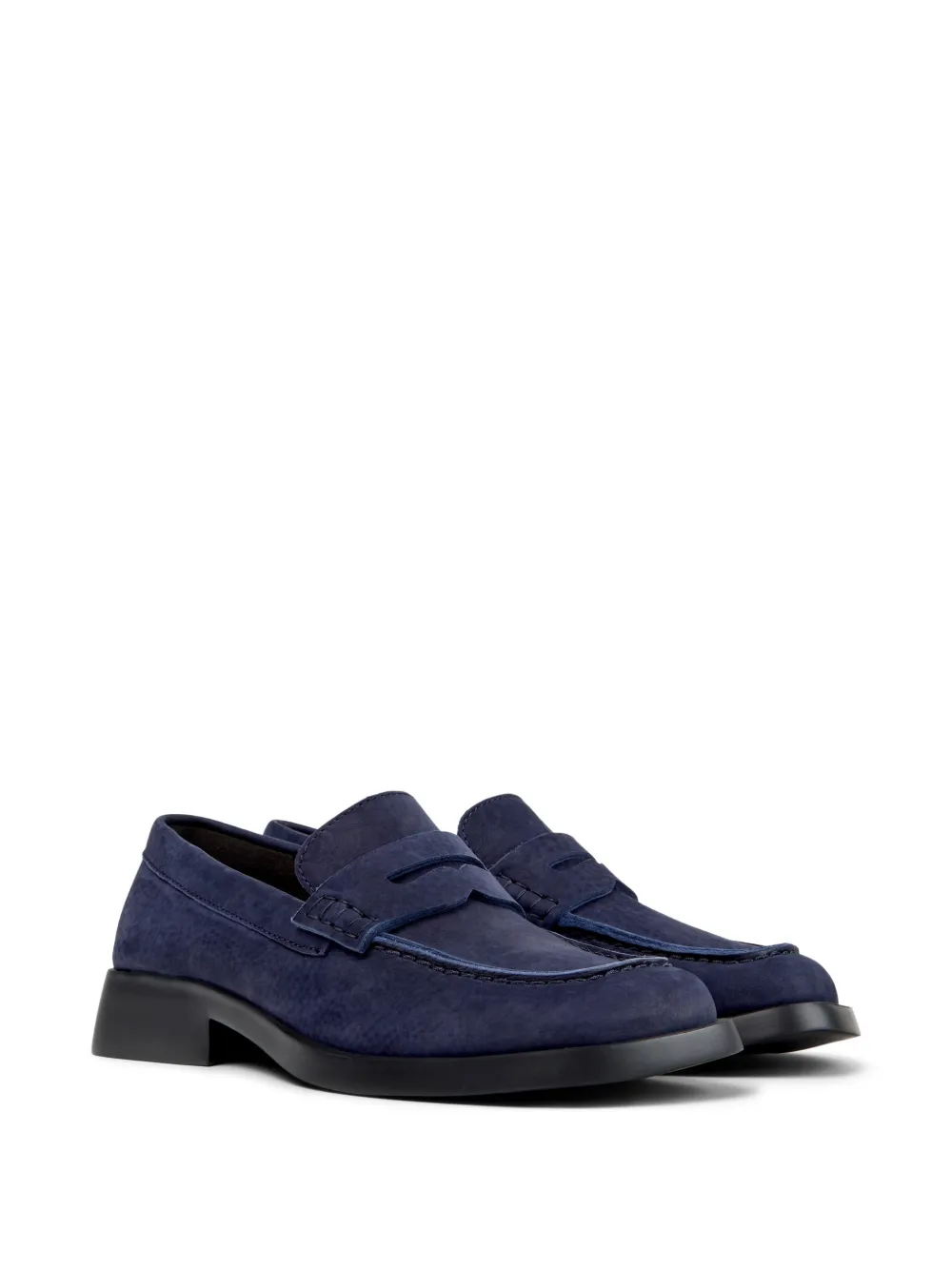 Camper Dana su&egrave;de loafers - Blauw