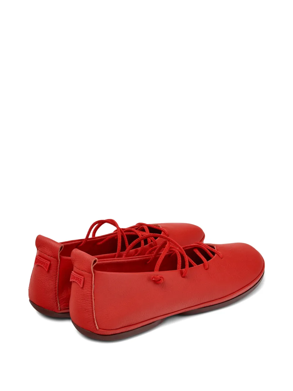 Camper Right Nina ballet flats Rood