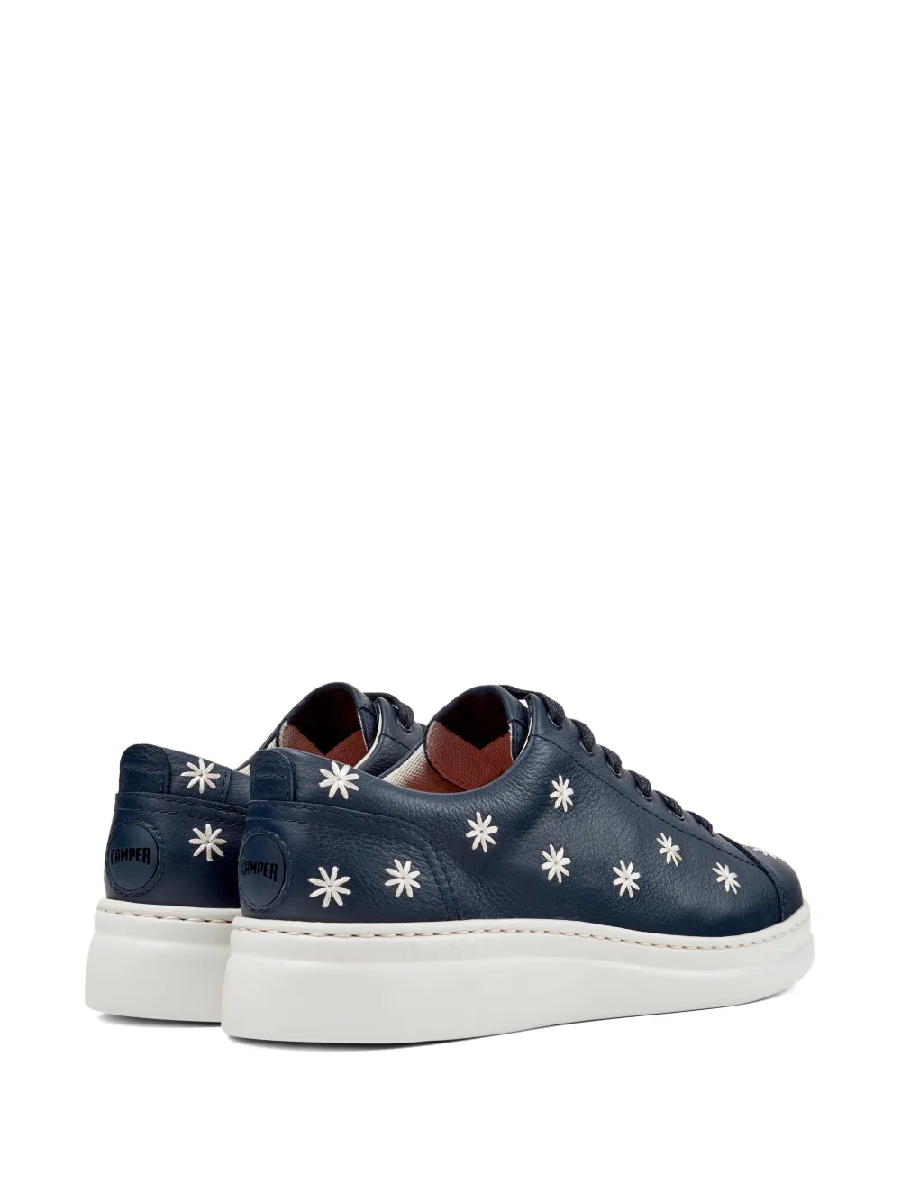 Camper Runner Up sneakers met bloemenprint Blauw