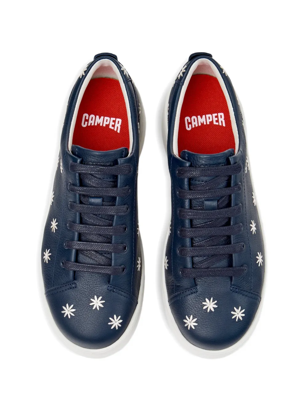 Camper Runner Up sneakers met bloemenprint Blauw