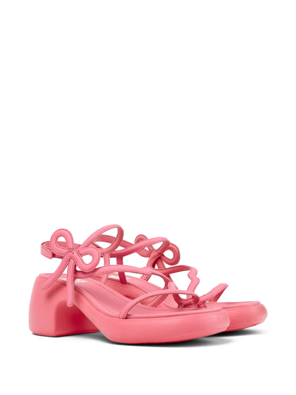 Camper Thelma Twins sandalen met strikdetail Roze