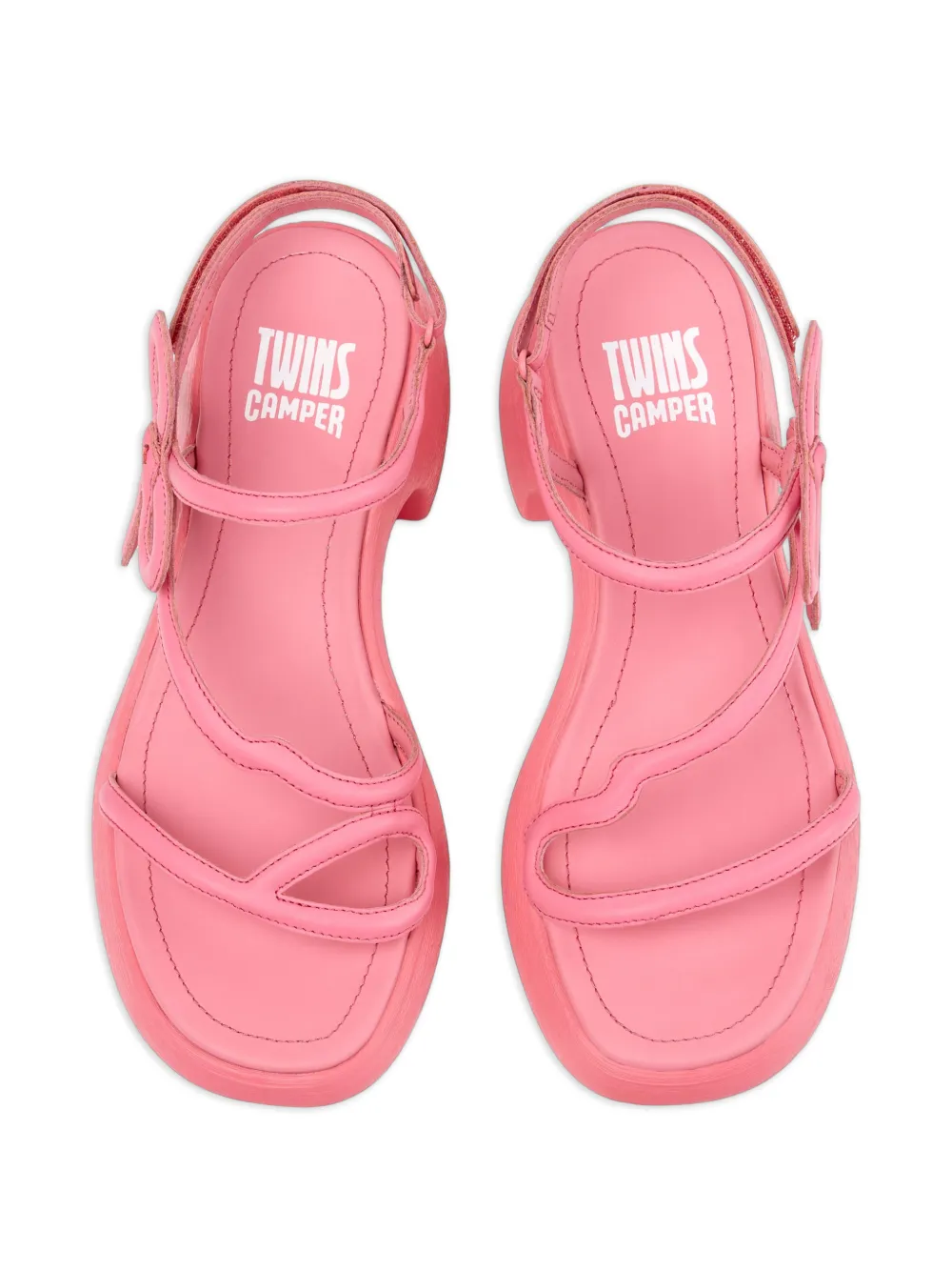 Camper Thelma Twins sandalen met strikdetail Roze