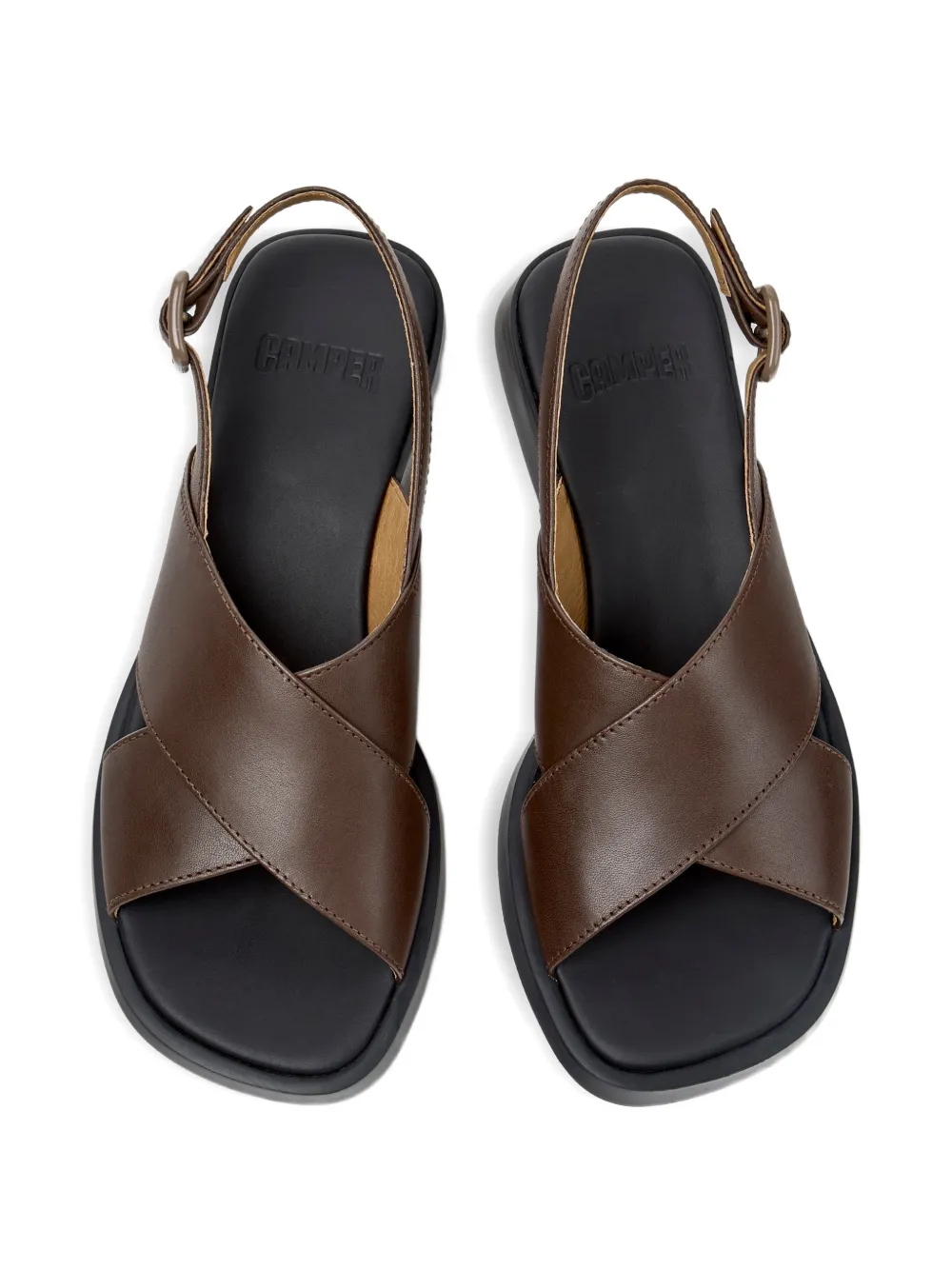 Camper Dana sandalen Bruin