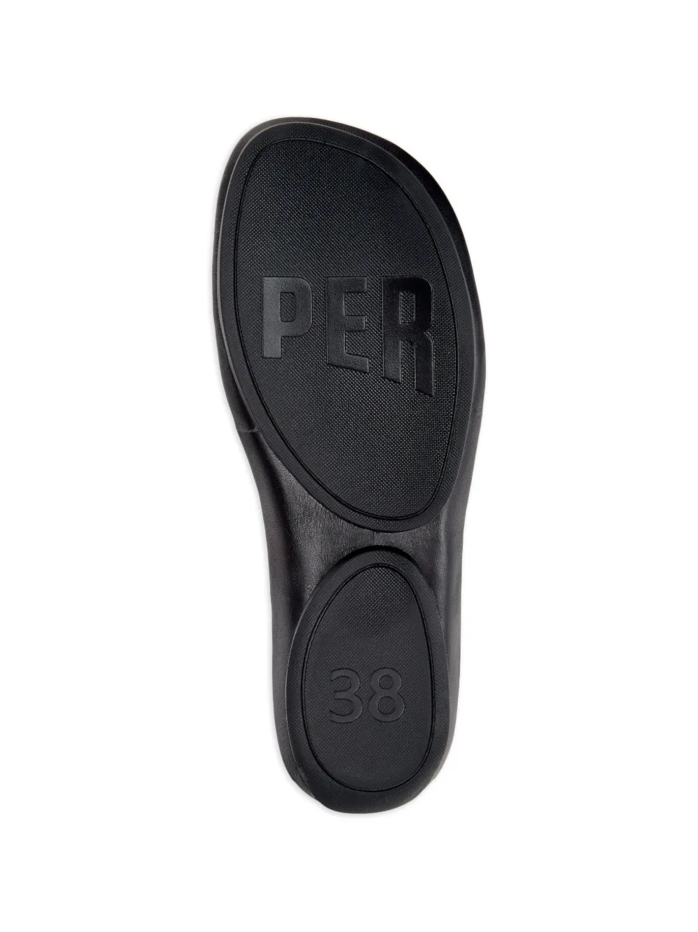 Camper Right Isla leren sandalen Zwart